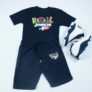 Mens Navy Blue 2pc Set