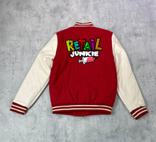 Load image into Gallery viewer, Retail Junkie Varsity Jacket
